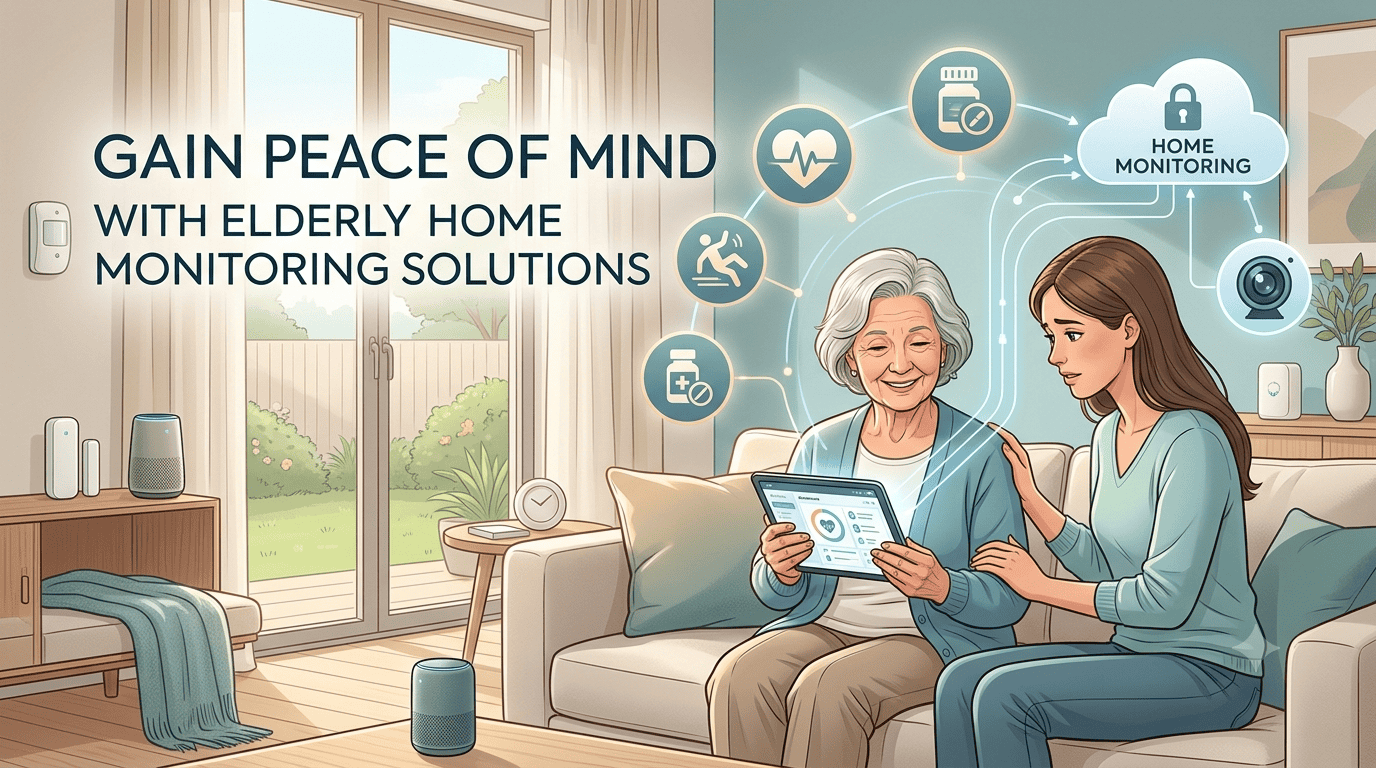 Gain Peace of Mind with Elderly Home Monitoring Solutions
